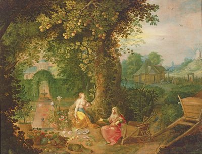 Vertumnus and Pomona by Frans II Francken the Younger